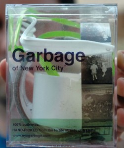 New York City garbage in beautiful packaging
