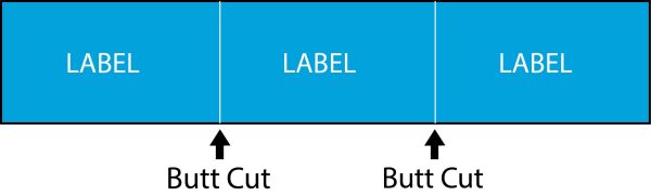 Butt Cut Labels
