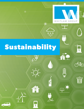 a graph showing sustainability symbols