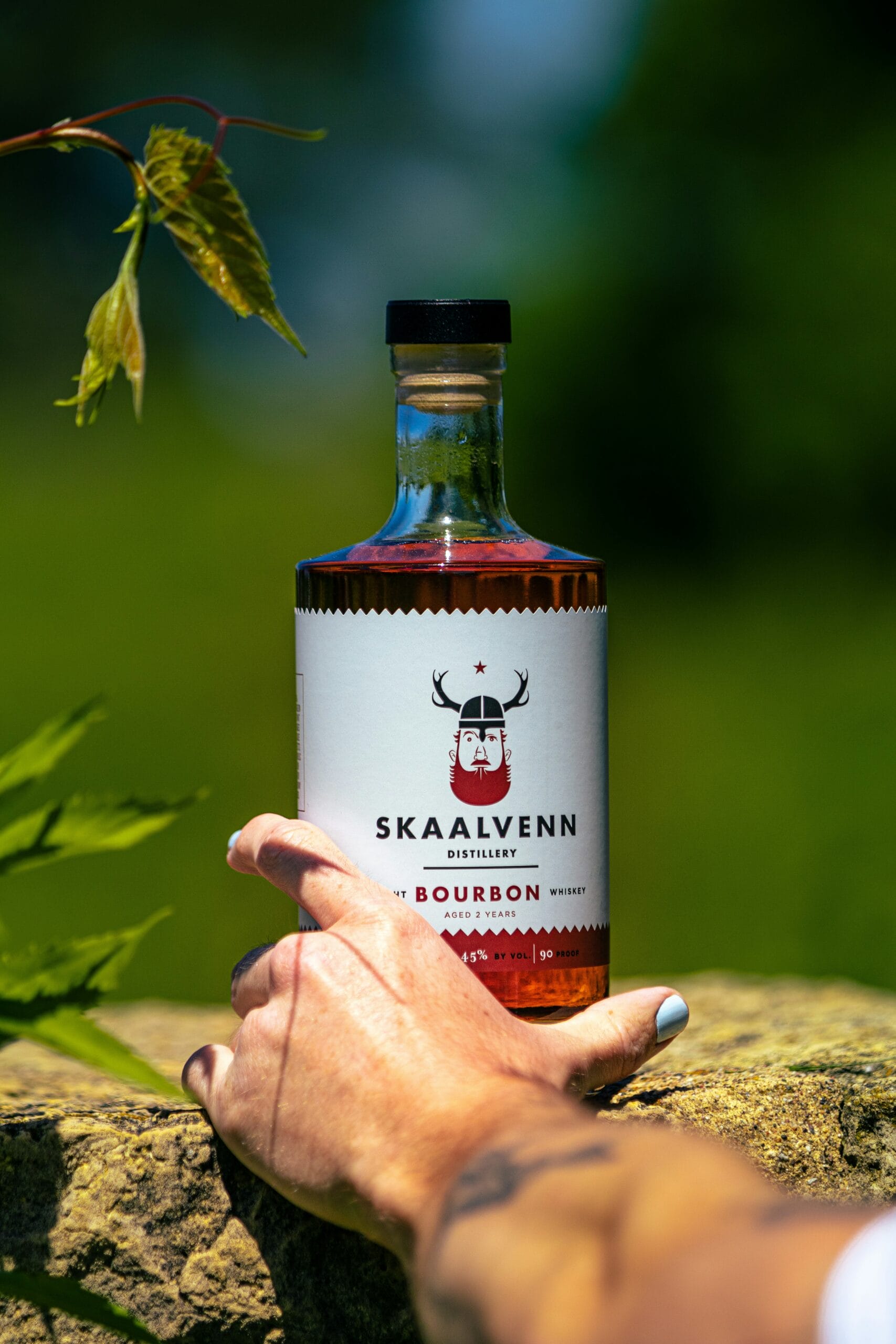 Skaalveen Bourbon with label