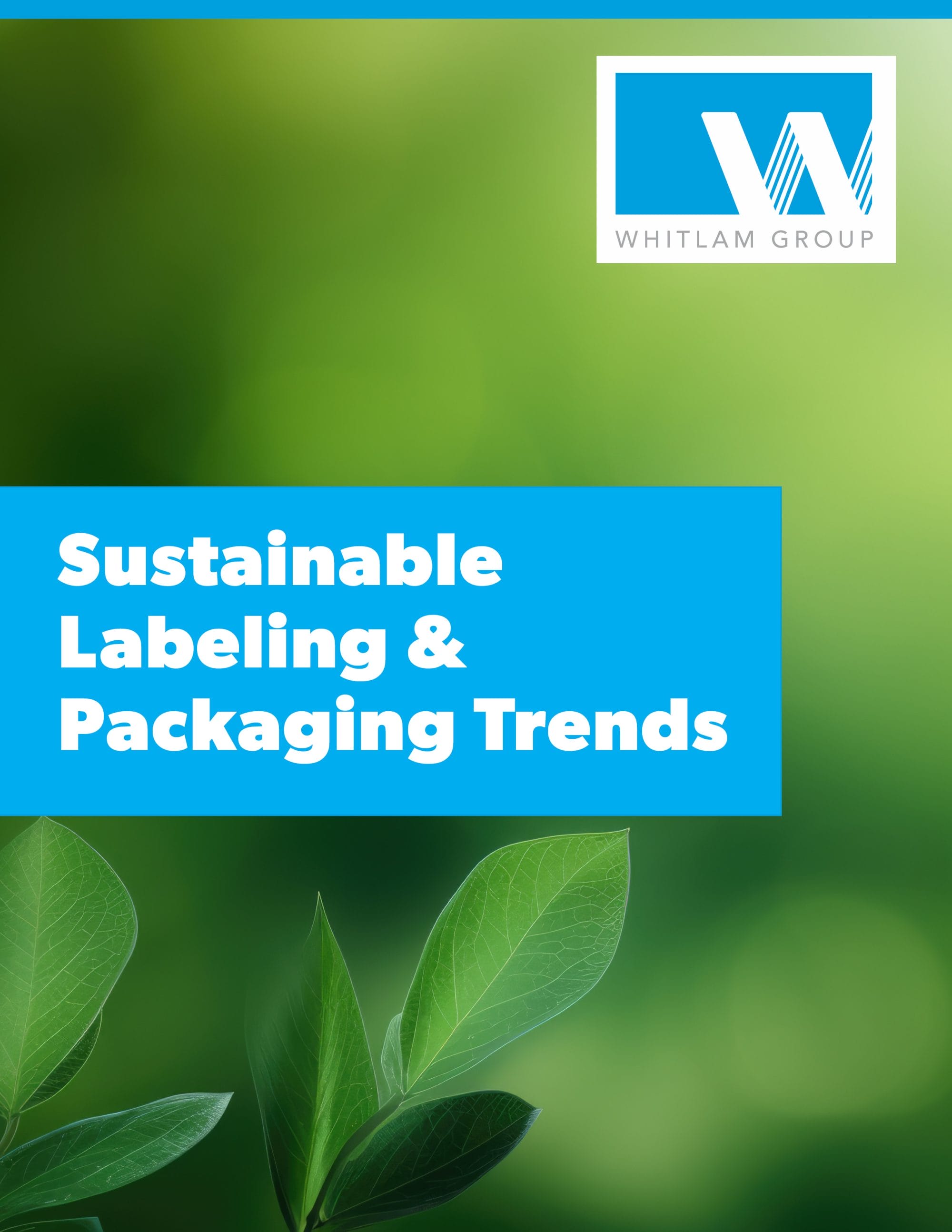 Sustainable labeling and packaging trends white paper cover