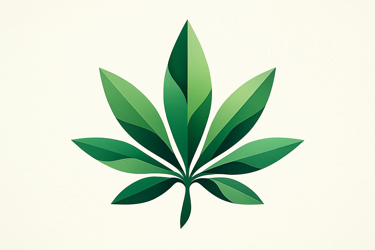 stylized cannabis leaf design elements - weed pack designs