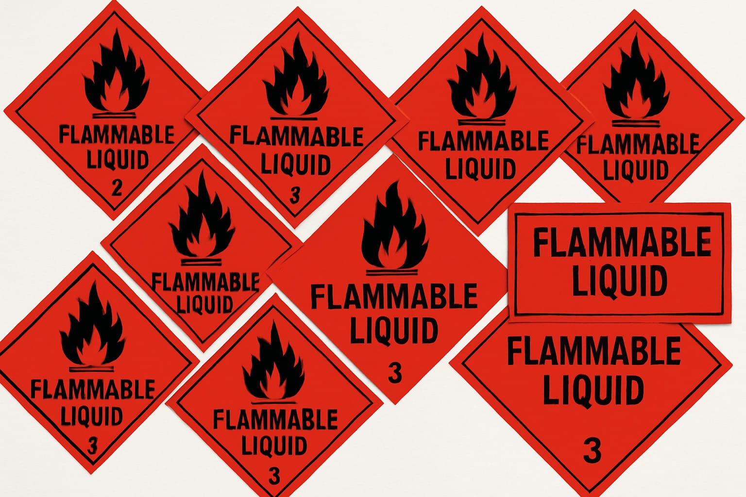 flammable liquid hazard symbol